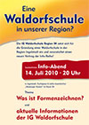 Plakat Waldorfschule - Vortrag