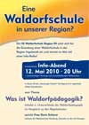 Plakat Waldorfschule - Vortrag