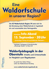 Plakat Waldorfschule - Vortrag