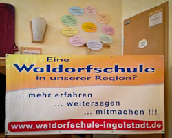 Waldorfschule Ingolstadt Infostand