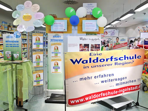 DM Markt Infostand