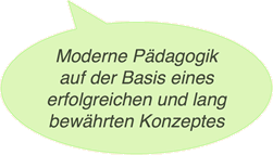 Moderne Pädagogik auf der Basis eines erfolgreichen und lang bewährten Konzeptes